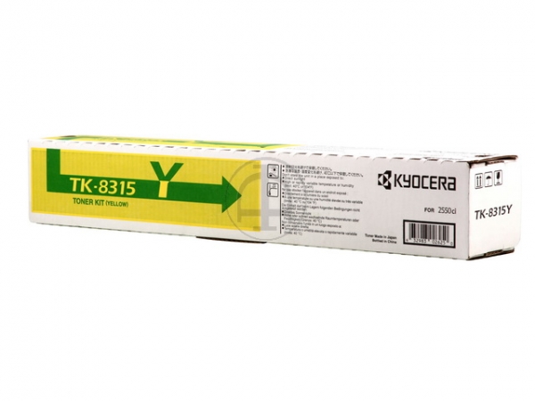 Kyocera Taskalfa 2550CI Tonerkartusche  yellow original