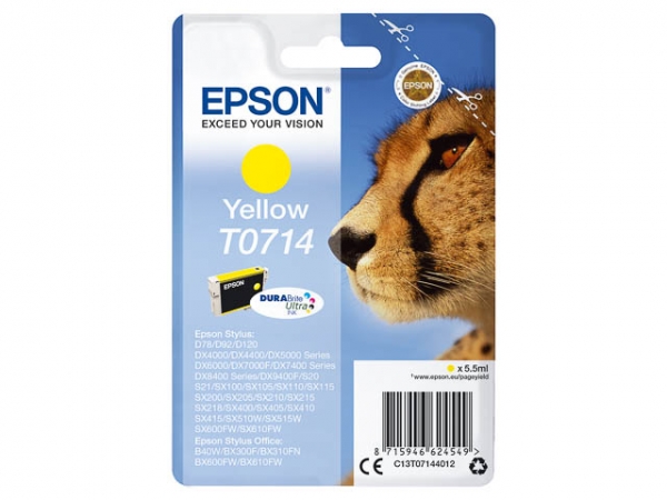 Epson Stylus DX7000 Tintenpatrone yellow original