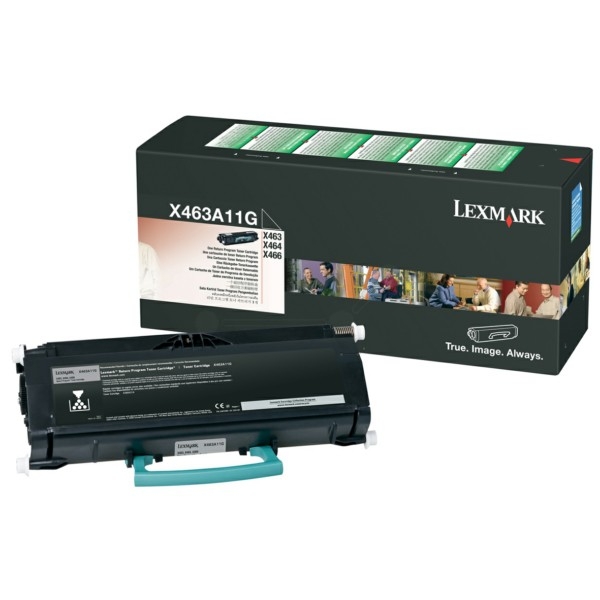 Lexmark X 464 Tonerkartusche  schwarz original