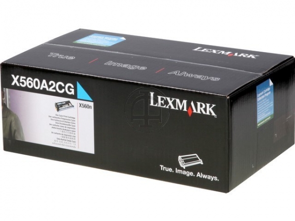 Lexmark Optra X 560 Tonerkartusche cyan original