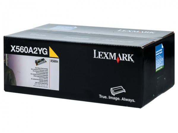 Lexmark Optra X 560 Tonerkartusche yellow original