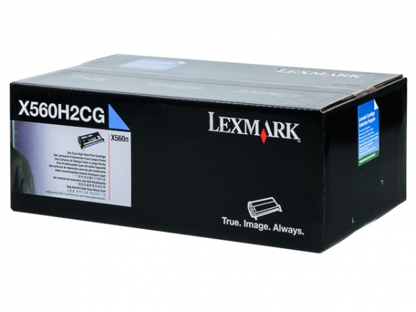 Lexmark X560 Tonerkartusche cyan original