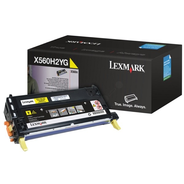 Lexmark Optra X 560 Tonerkartusche yellow original